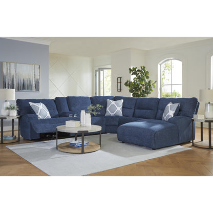 Signature Design by Ashley Acklen Place 93607S1 6 pc Power Reclining Sectional with Chaise - American Furniture of Slidell
