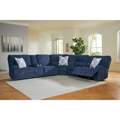 Signature Design by Ashley Acklen Place 93607S15 6 pc Power Reclining Sectional - American Furniture of Slidell