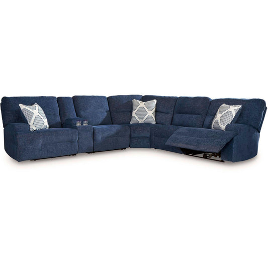Signature Design by Ashley Acklen Place 93607S15 6 pc Power Reclining Sectional - American Furniture of Slidell