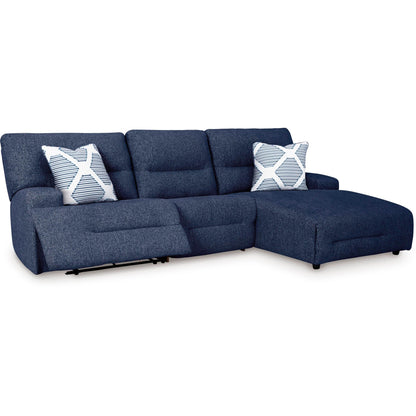 Signature Design by Ashley Acklen Place 93607S17 3 pc Power Reclining Sectional - American Furniture of Slidell