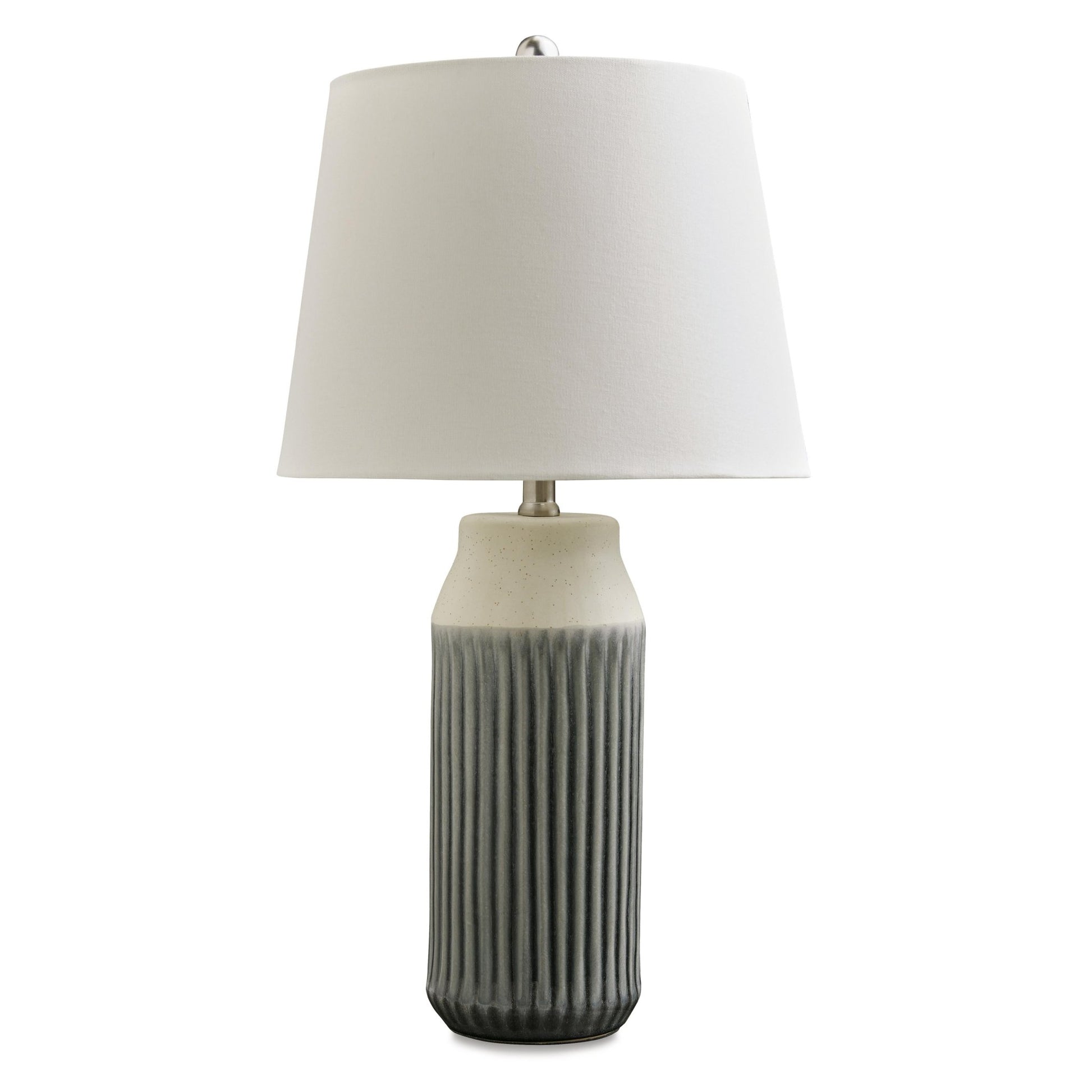 Signature Design by Ashley Afener L177984 Ceramic Table Lamp - American Furniture of Slidell