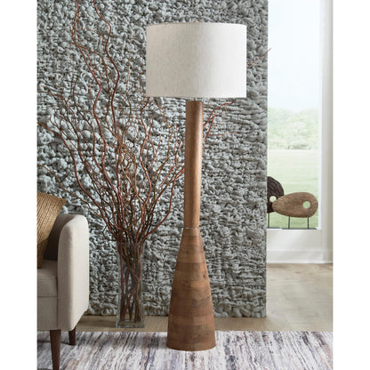 Signature Design by Ashley Ailsa L329111 Wood Floor Lamp - American Furniture of Slidell