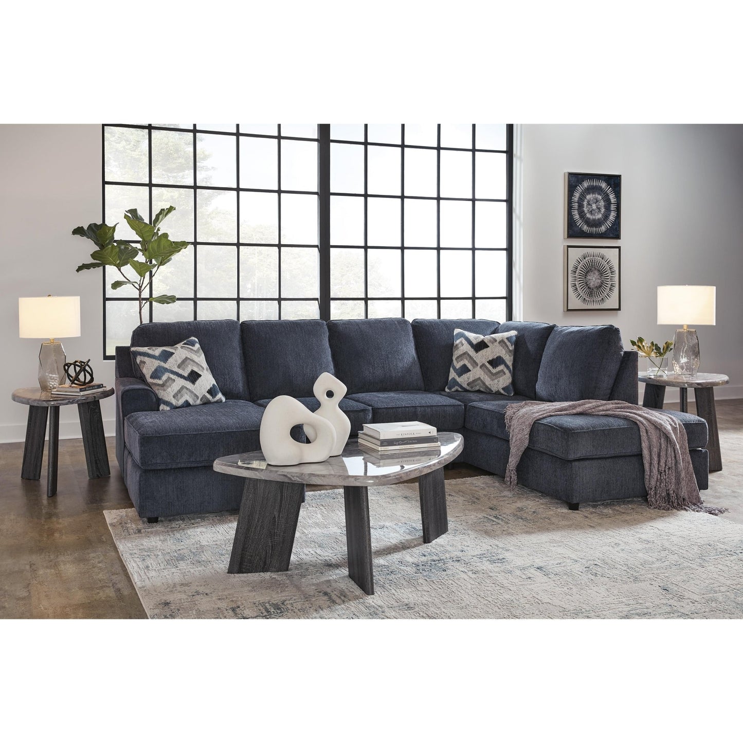 Signature Design by Ashley Albar Place 95302S1 2 pc Sectional - American Furniture of Slidell