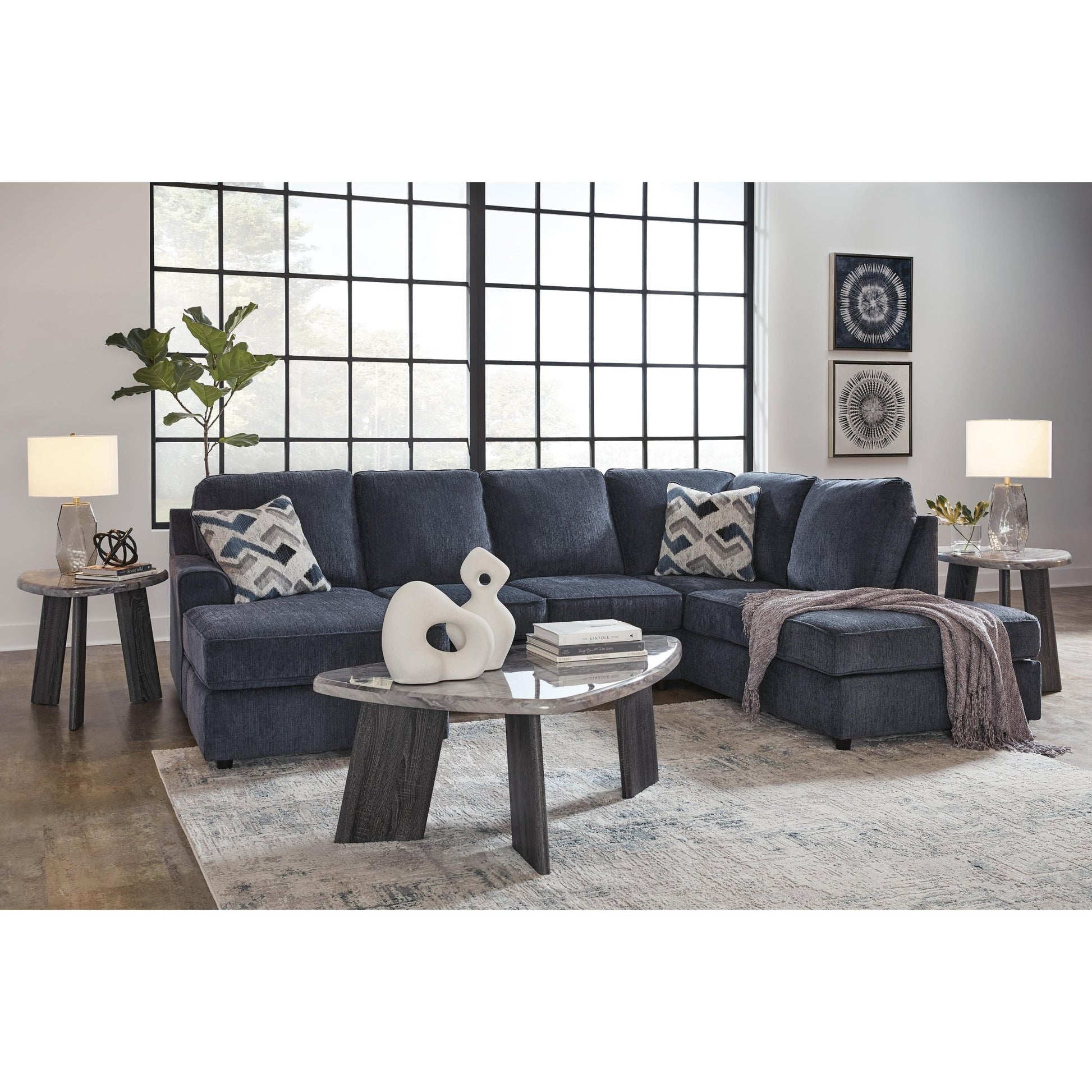 Signature Design by Ashley Albar Place 95302S1 2 pc Sectional - American Furniture of Slidell