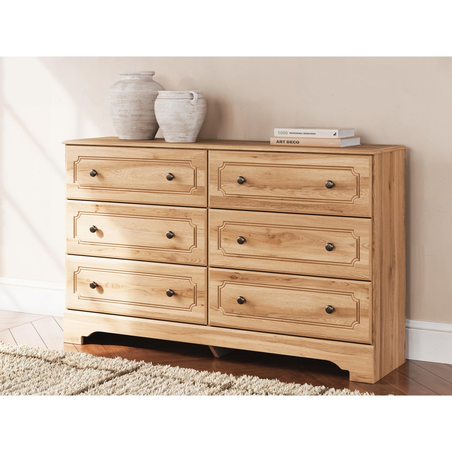 Signature Design by Ashley Aleaport PCB1075 - 31 Six Drawer Dresser - American Furniture of Slidell
