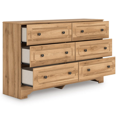 Signature Design by Ashley Aleaport PCB1075 - 31 Six Drawer Dresser - American Furniture of Slidell