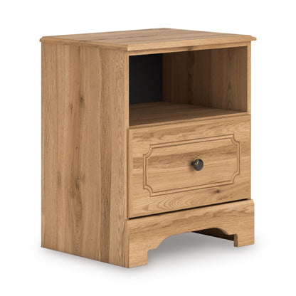 Signature Design by Ashley Aleaport PCB1075 - 91 One Drawer Night Stand - American Furniture of Slidell