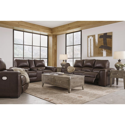 Signature Design by Ashley Alessandro U2550213 Power Recliner with Adjustable Headrest - American Furniture of Slidell