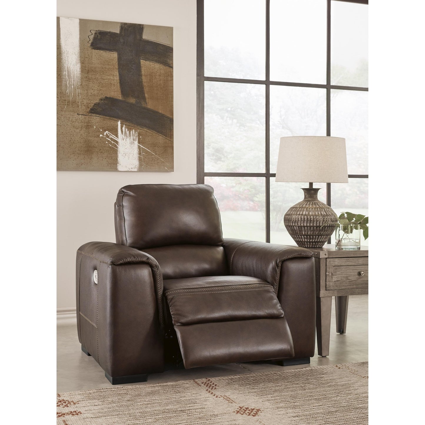 Signature Design by Ashley Alessandro U2550213 Power Recliner with Adjustable Headrest - American Furniture of Slidell
