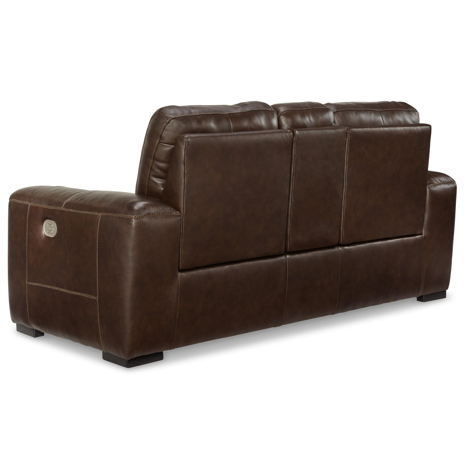 Signature Design by Ashley Alessandro U2550218 Power Reclining Loveseat with Console and Adjustable Headrest - American Furniture of Slidell