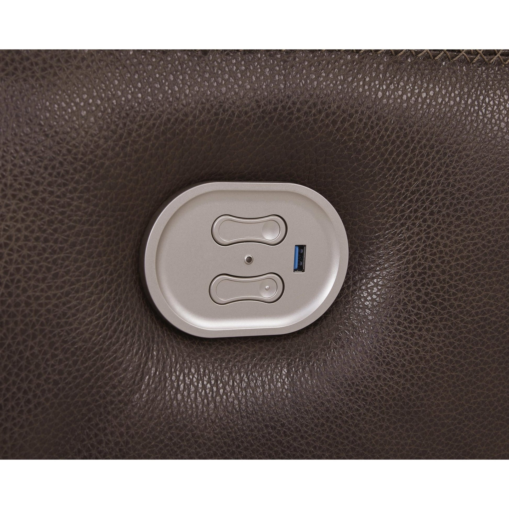 Signature Design by Ashley Alessandro U2550218 Power Reclining Loveseat with Console and Adjustable Headrest - American Furniture of Slidell