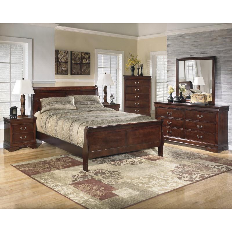 Signature Design by Ashley Alisdair B376 - 81 Queen Sleigh HDBD/FTBD - American Furniture of Slidell