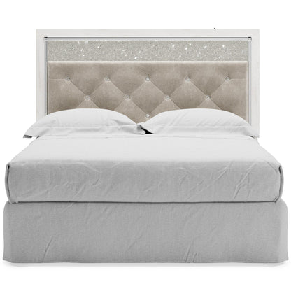 Signature Design by Ashley Altyra B2640 - 57 Queen Upholstered Panel Headboard - American Furniture of Slidell