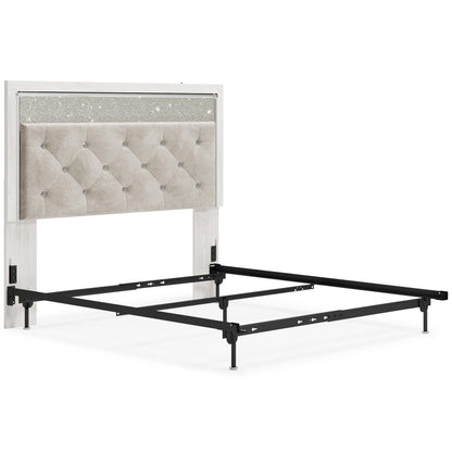 Signature Design by Ashley Altyra B2640 - 57 Queen Upholstered Panel Headboard - American Furniture of Slidell