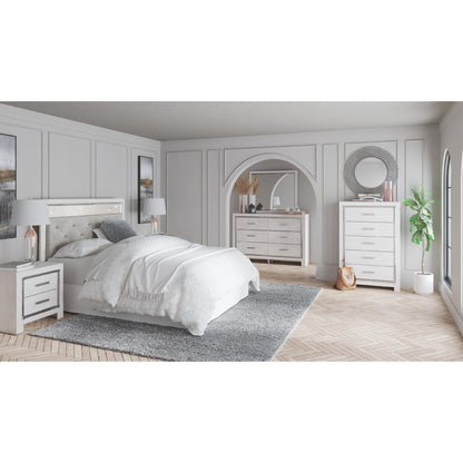 Signature Design by Ashley Altyra B2640 - 57 Queen Upholstered Panel Headboard - American Furniture of Slidell