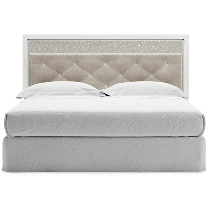Signature Design by Ashley Altyra B2640 - 58 King/California King Upholstered Panel Headboard - American Furniture of Slidell