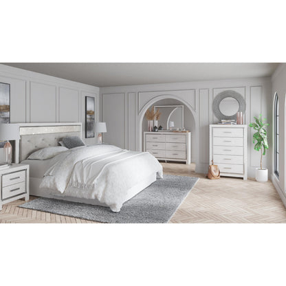 Signature Design by Ashley Altyra B2640 - 58 King/California King Upholstered Panel Headboard - American Furniture of Slidell