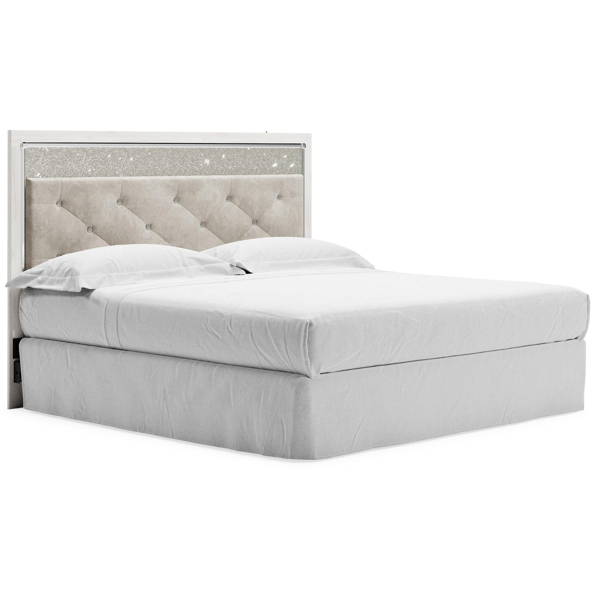 Signature Design by Ashley Altyra B2640 - 58 King/California King Upholstered Panel Headboard - American Furniture of Slidell