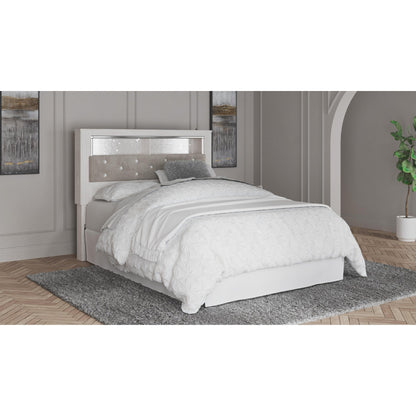 Signature Design by Ashley Altyra B2640 - 65 Queen Upholstered Panel Bookcase Headboard - American Furniture of Slidell