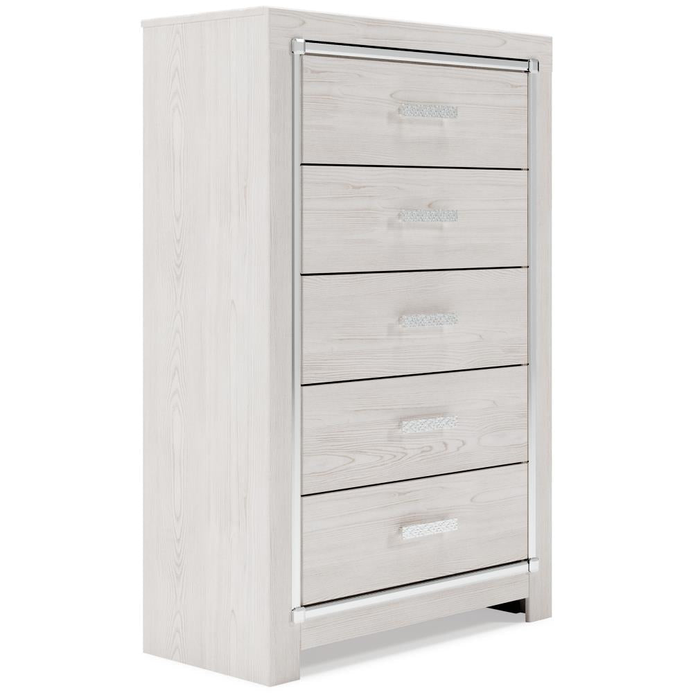 Signature Design by Ashley Altyra B2640B40 7 pc King Panel Bedroom Set - American Furniture of Slidell