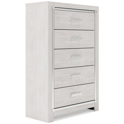 Signature Design by Ashley Altyra B2640B40 7 pc King Panel Bedroom Set - American Furniture of Slidell