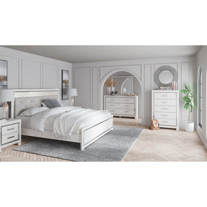 Signature Design by Ashley Altyra B2640B59 7 pc King Panel Bedroom Set - American Furniture of Slidell