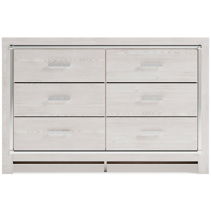 Signature Design by Ashley Altyra B2640B62 7 pc Queen Panel Bedroom Set - American Furniture of Slidell