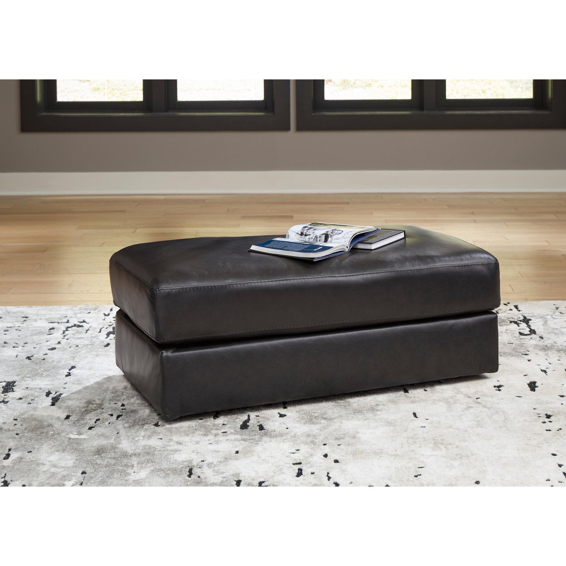 Signature Design by Ashley Amiata 5740514 Ottoman - American Furniture of Slidell
