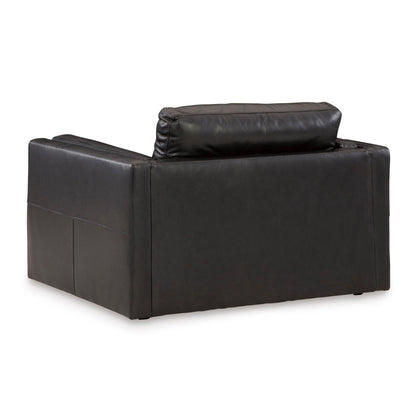 Signature Design by Ashley Amiata 5740523 Chair and a Half - American Furniture of Slidell