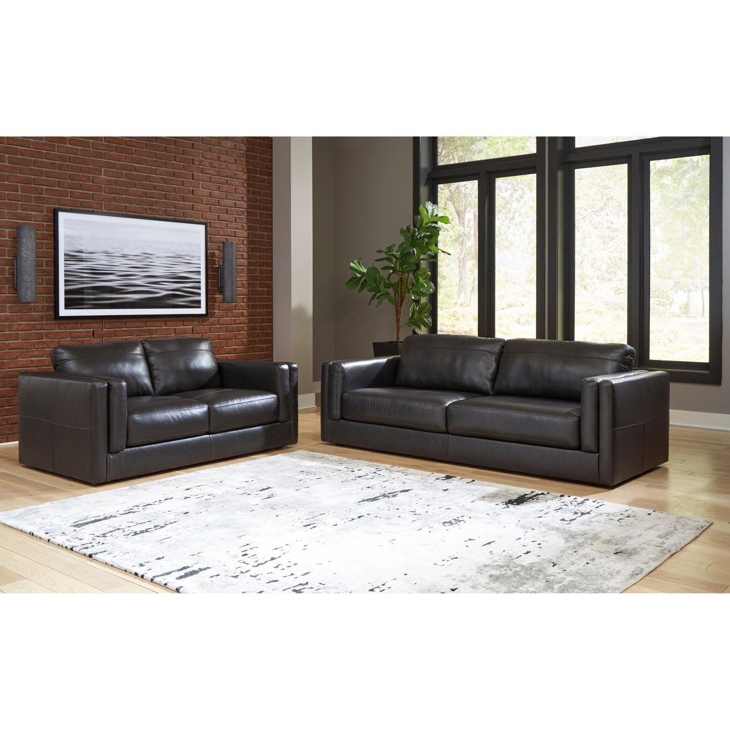 Signature Design by Ashley Amiata 5740535 Loveseat - American Furniture of Slidell