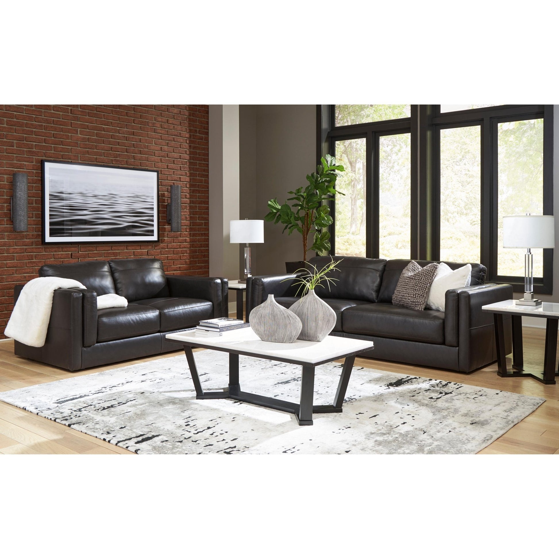 Signature Design by Ashley Amiata 5740535 Loveseat - American Furniture of Slidell
