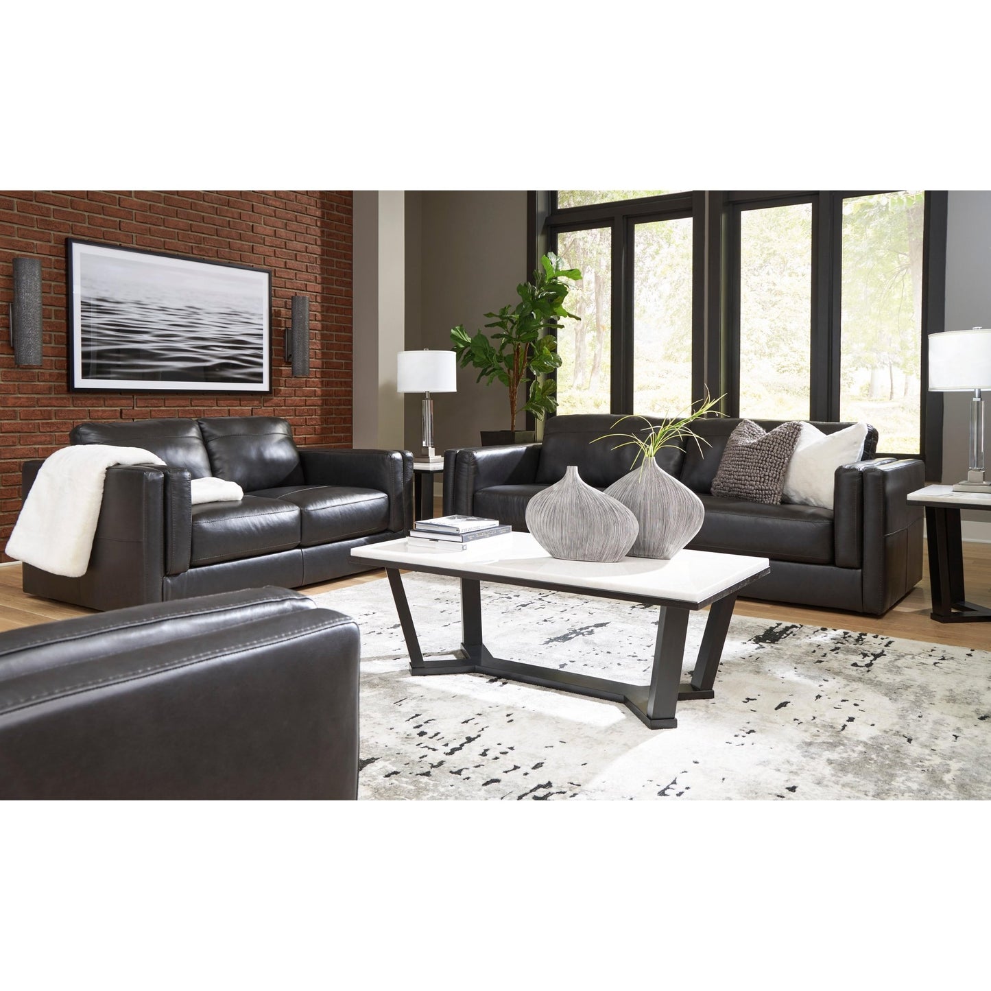 Signature Design by Ashley Amiata 5740538 Sofa - American Furniture of Slidell