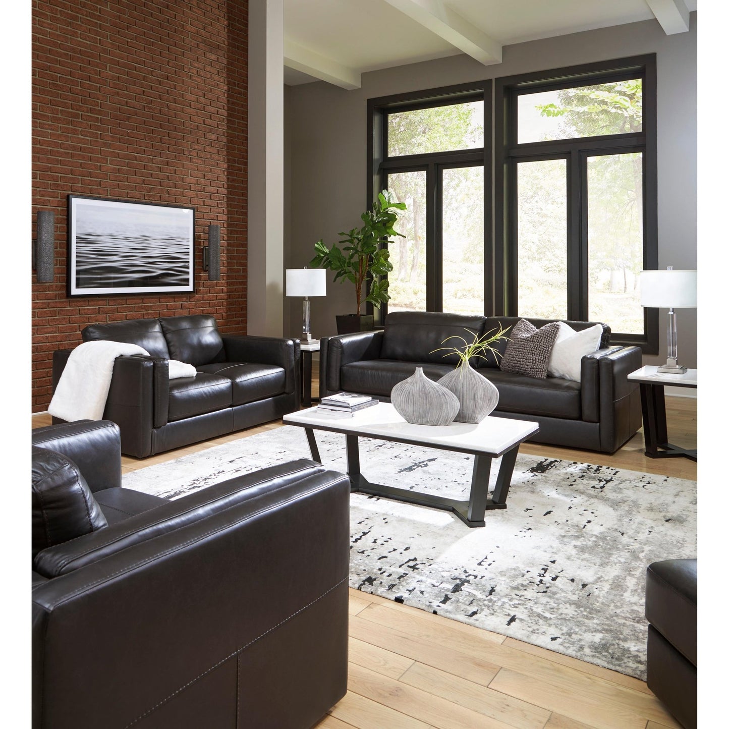 Signature Design by Ashley Amiata 5740538 Sofa - American Furniture of Slidell