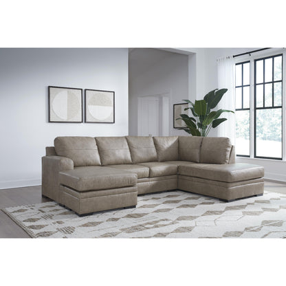 Signature Design by Ashley Amuleto 22405S1 2 pc Sectional with Chaise - American Furniture of Slidell
