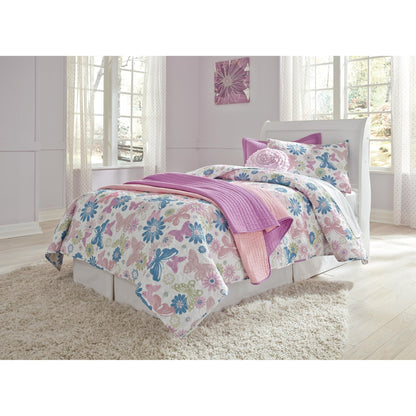 Signature Design by Ashley Anarasia B129 - 63 Twin Sleigh Headboard - American Furniture of Slidell