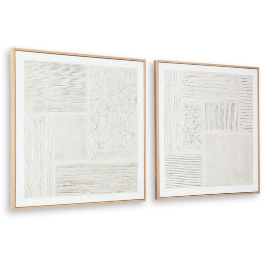 Signature Design by Ashley Andorfield A8000517 Wall Art Set - American Furniture of Slidell
