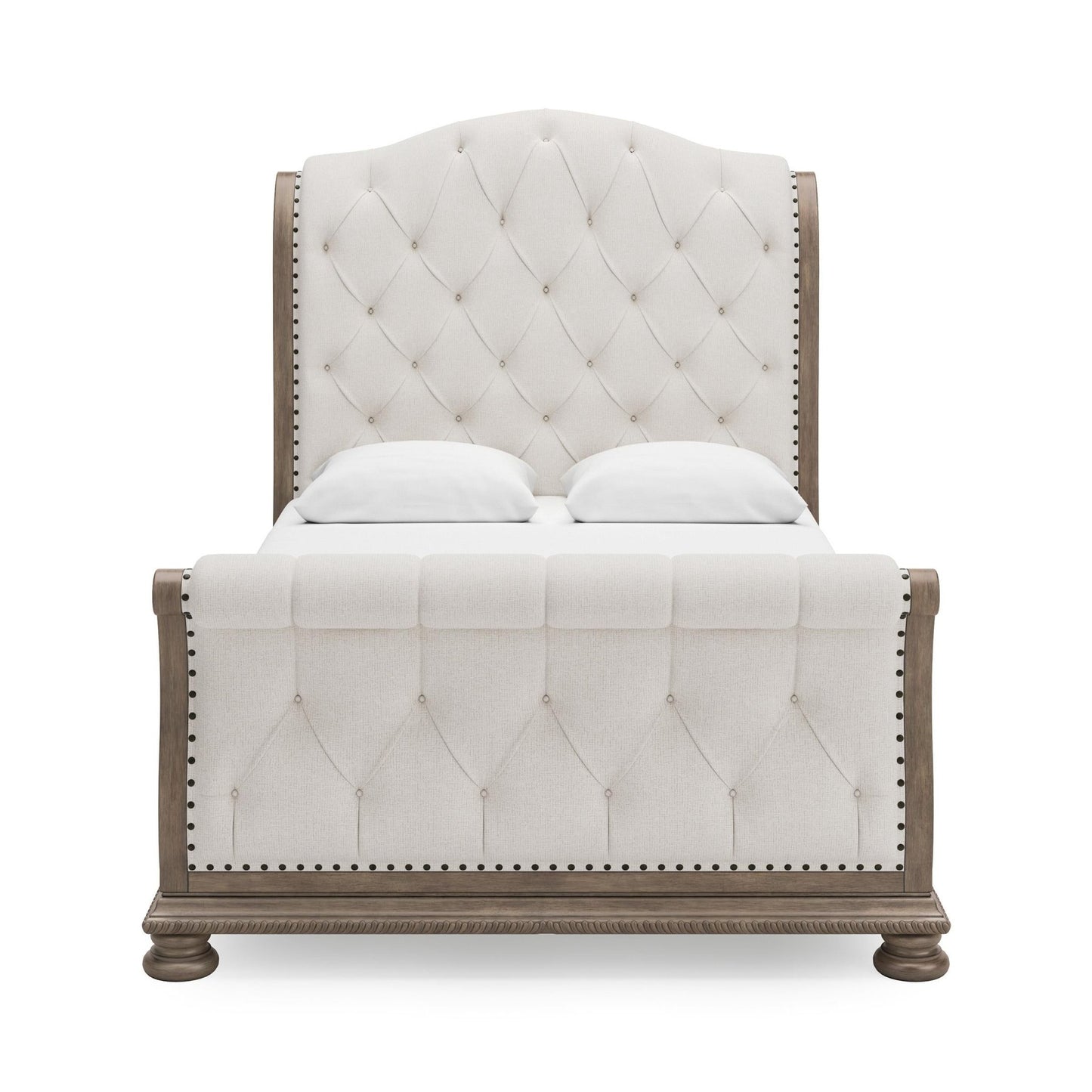 Signature Design by Ashley Ardenfield B944B2 Queen Upholstered Sleigh Bed - American Furniture of Slidell