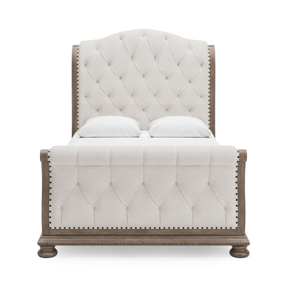 Signature Design by Ashley Ardenfield B944B2 Queen Upholstered Sleigh Bed - American Furniture of Slidell