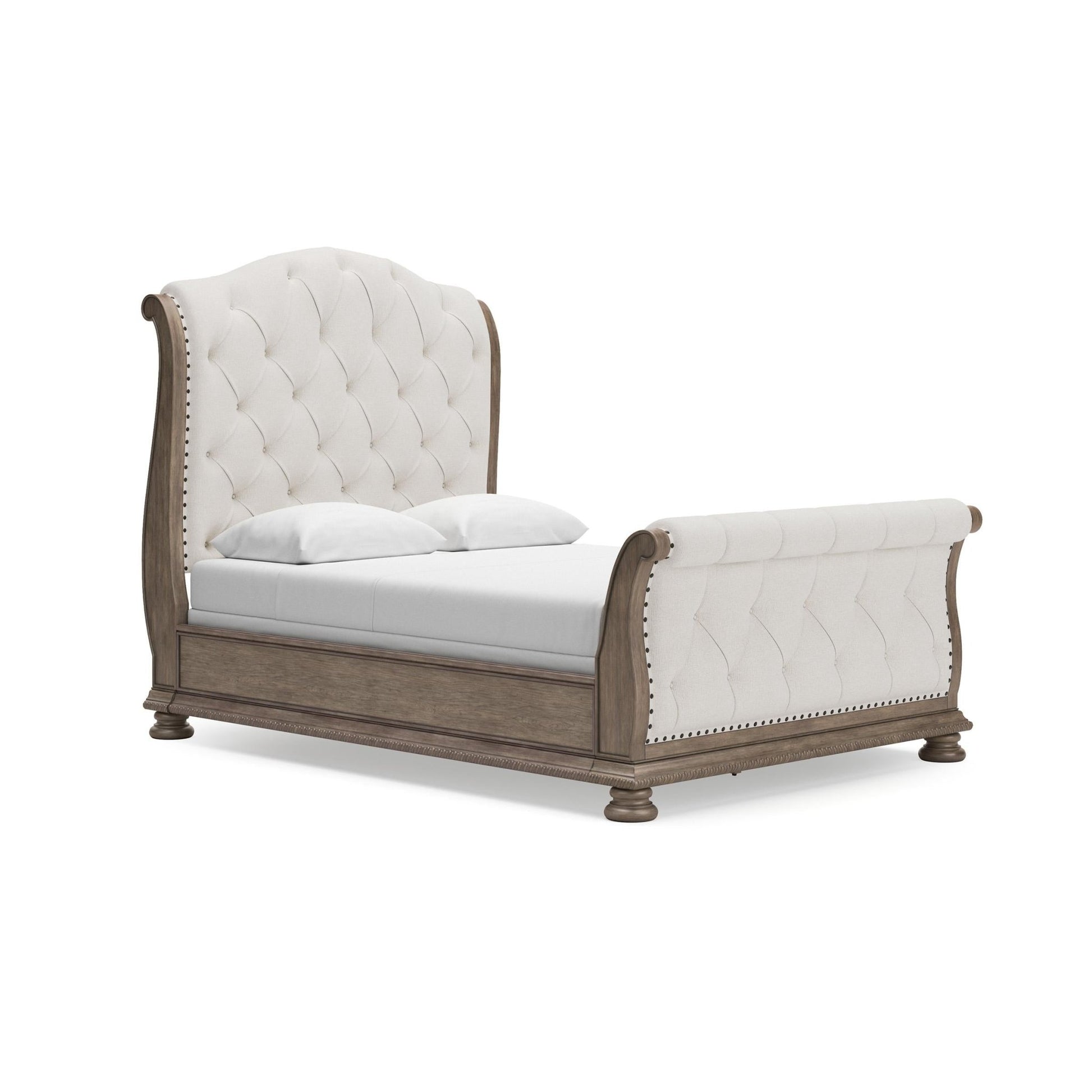 Signature Design by Ashley Ardenfield B944B2 Queen Upholstered Sleigh Bed - American Furniture of Slidell