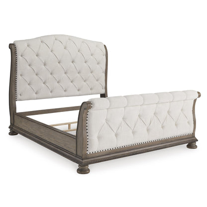 Signature Design by Ashley Ardenfield B944B4 King Upholstered Sleigh Bed - American Furniture of Slidell