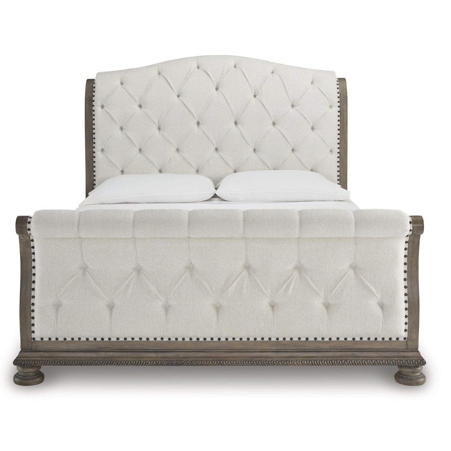 Signature Design by Ashley Ardenfield B944B4 King Upholstered Sleigh Bed - American Furniture of Slidell