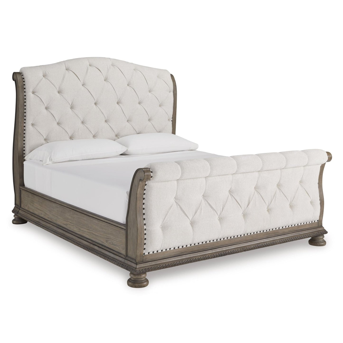 Signature Design by Ashley Ardenfield B944B4 King Upholstered Sleigh Bed - American Furniture of Slidell