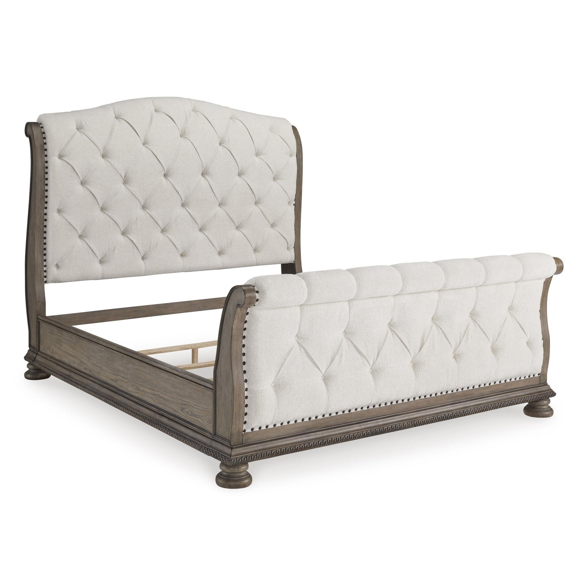 Signature Design by Ashley Ardenfield B944B5 California King Upholstered Sleigh Bed - American Furniture of Slidell