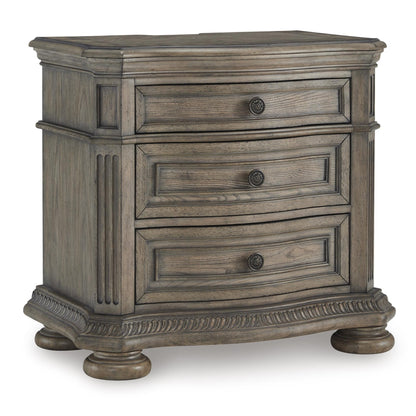 Signature Design by Ashley Ardenfield B944B7 6 pc King Sleigh Bedroom Set - American Furniture of Slidell