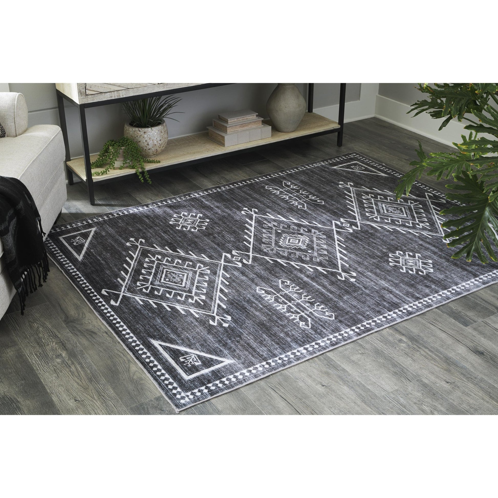 Signature Design by Ashley Arloman R405932 Washable Medium Rug - American Furniture of Slidell