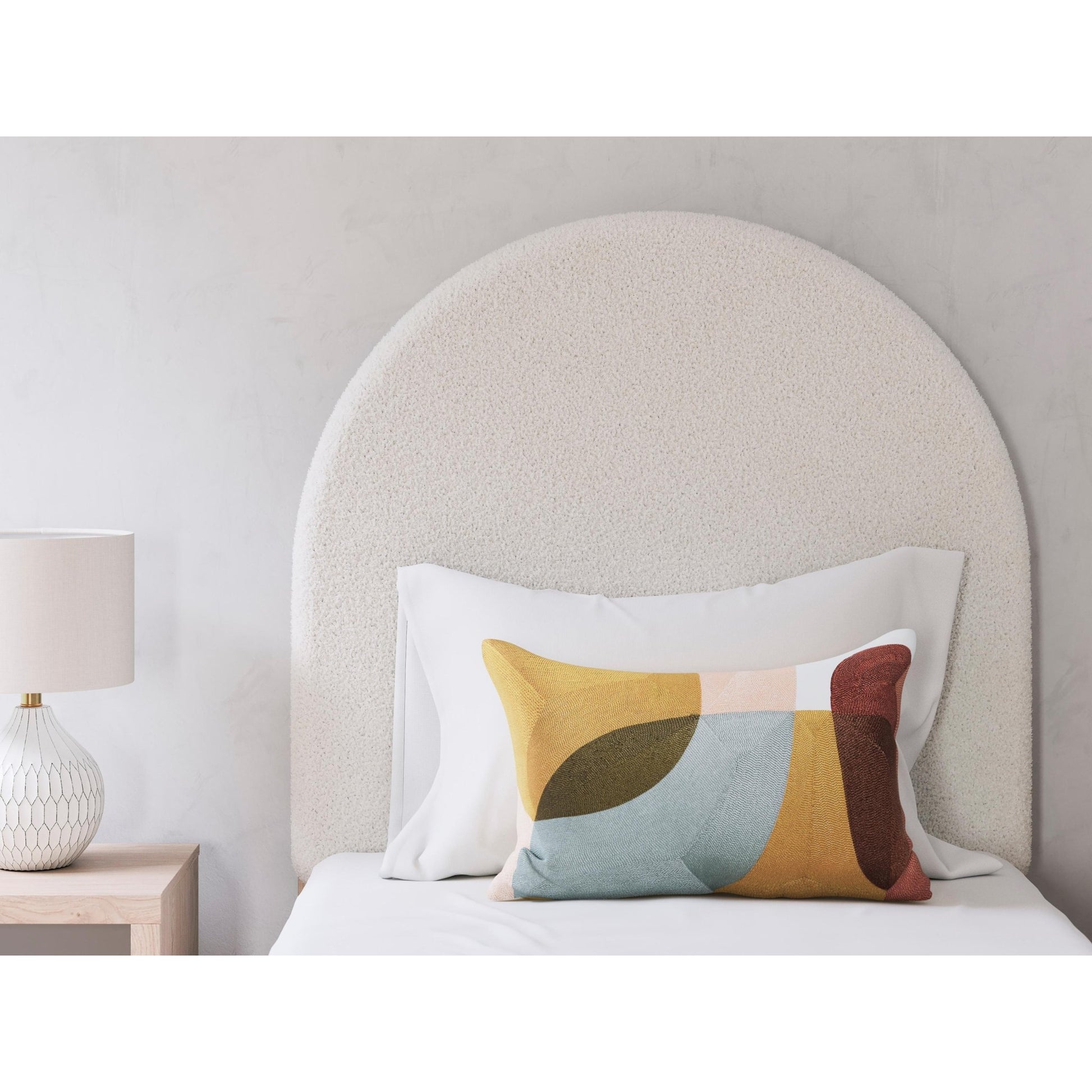 Signature Design by Ashley Arloster PCB1566 - 53 Twin Upholstered Panel Headboard - American Furniture of Slidell