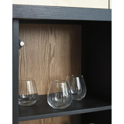 Signature Design by Ashley Armenleigh A4000702 Bar Cabinet - American Furniture of Slidell