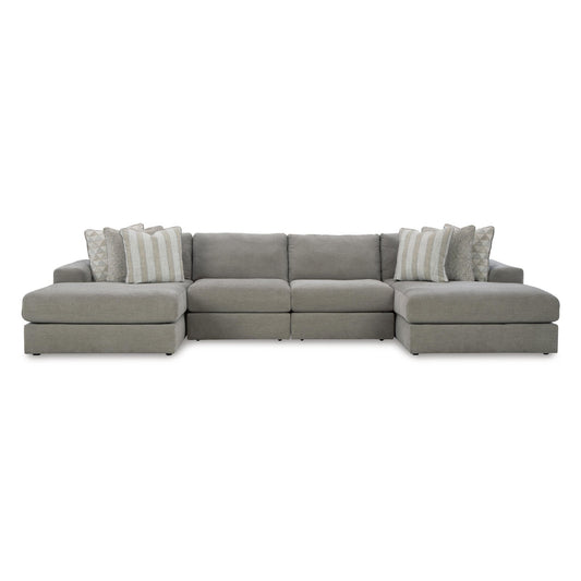 Signature Design by Ashley Avaliyah 58103S11 4 pc Double Chaise Sectional - American Furniture of Slidell