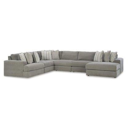 Signature Design by Ashley Avaliyah 58103S12 6 pc Sectional with Chaise - American Furniture of Slidell