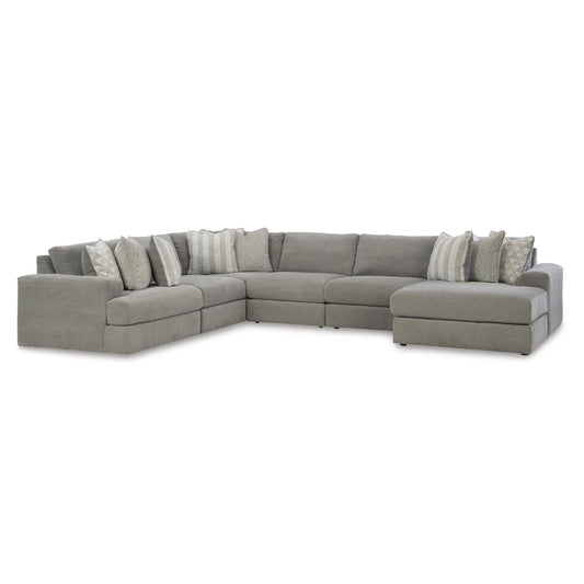 Signature Design by Ashley Avaliyah 58103S12 6 pc Sectional with Chaise - American Furniture of Slidell